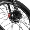 Electric Bicycle Foldable Dukawey 1000Wx2 Motor Full Suspension 48V 17.5AH 26" Fat Tire Ebike For Adult Color LCD Screen BST-6