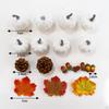 Artificial Pumpkins Decoration Set Home Decor for Party Fall Autumn Tabletop