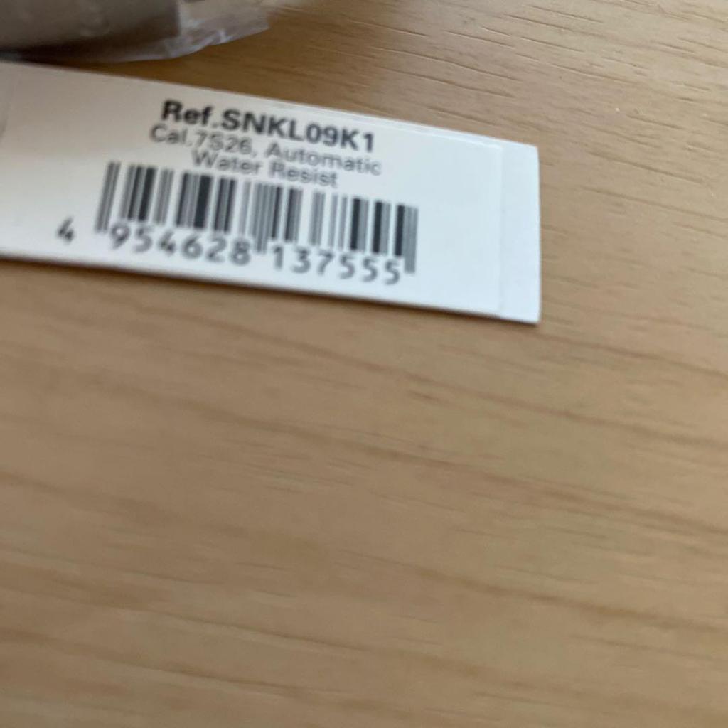 [USED] Weekend Limited Edition Seiko Automatic Watch Black