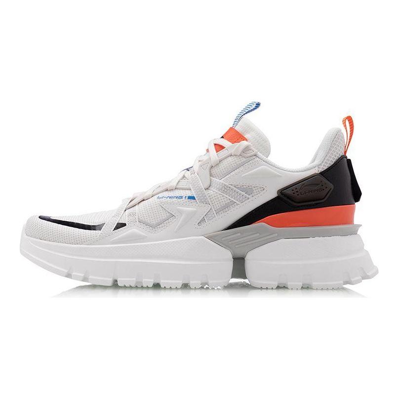 Li-Ning U.T Street Fashion Casual Shoes Unisex Sneakers Black White AGLQ045-1