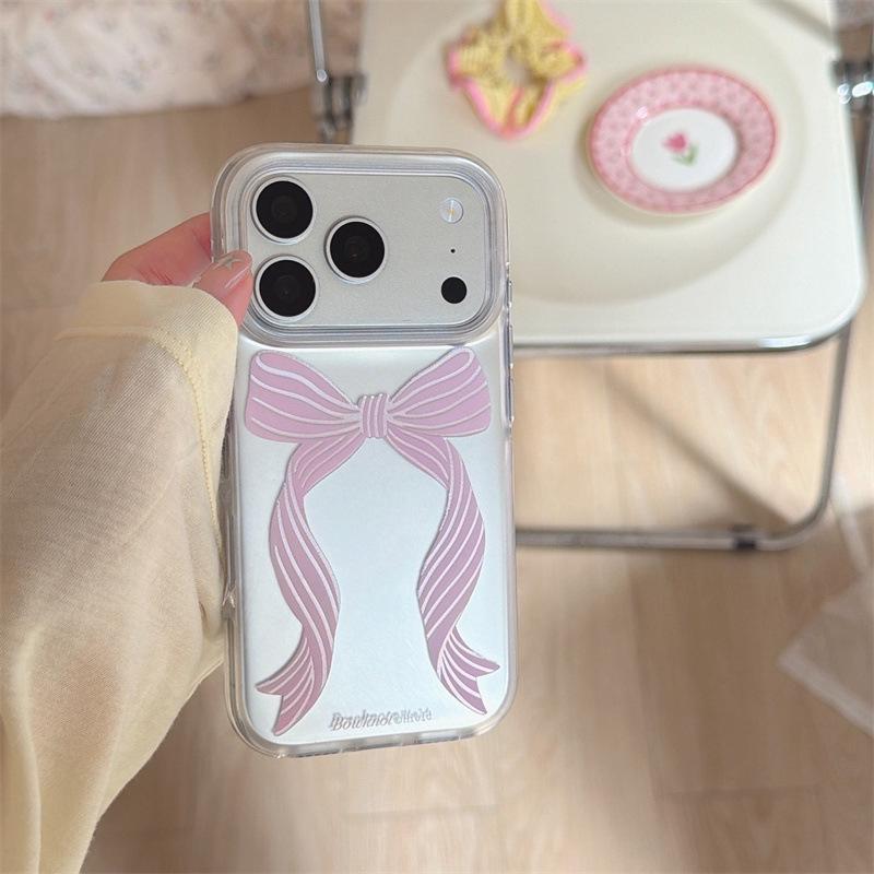 

High-End Bowknot Fan Case for iPhone 17/16 Pro Max/15/14 iPhone 14 Pro Max