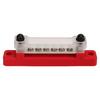 6 Terminal Bus Bar with Cover 48V 150A 2 Studs Power Distribution Block for Car Boat Marine Caravan