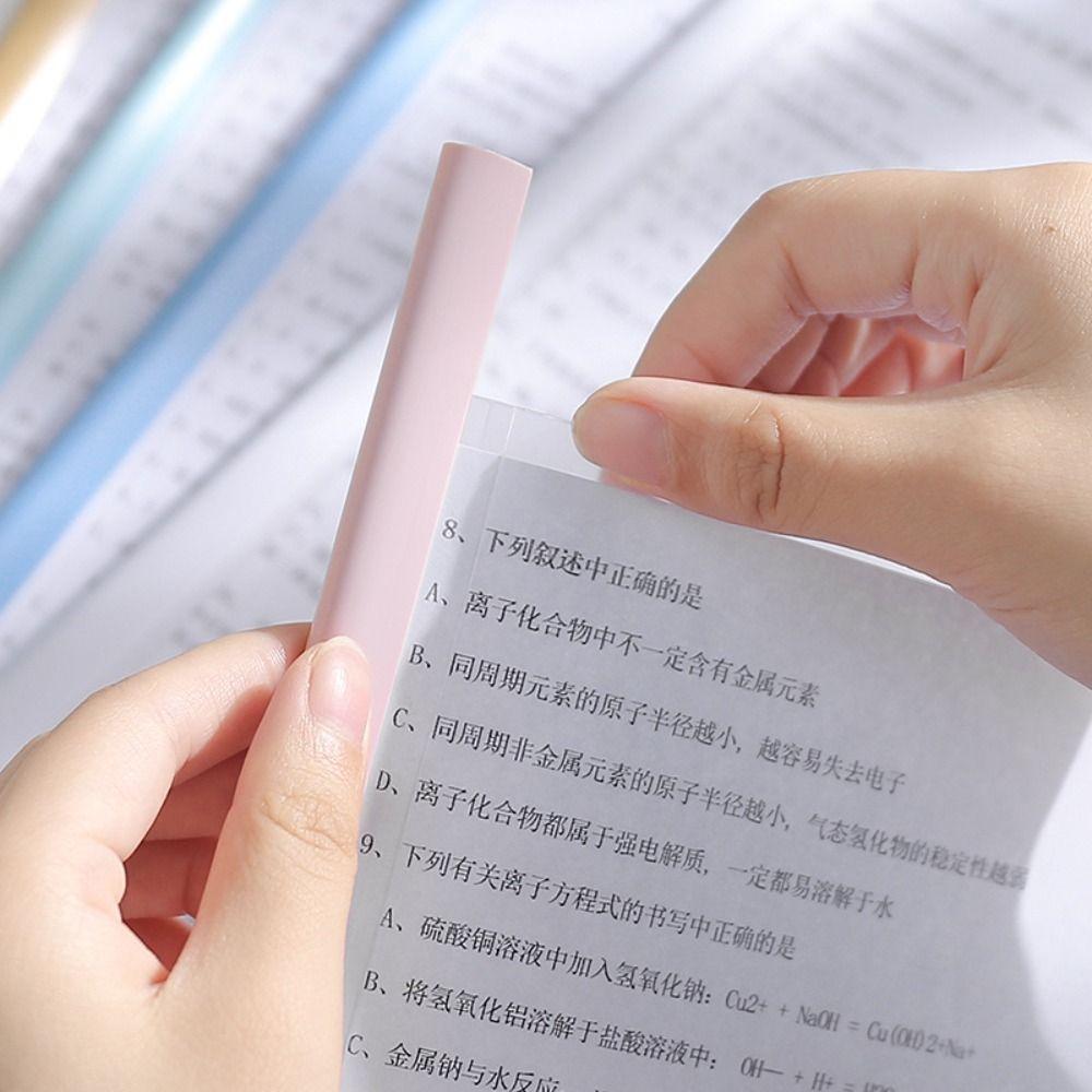 10pcs/set File Clip Holder Macaron Paper Folder Note Organizer Document Folder  School