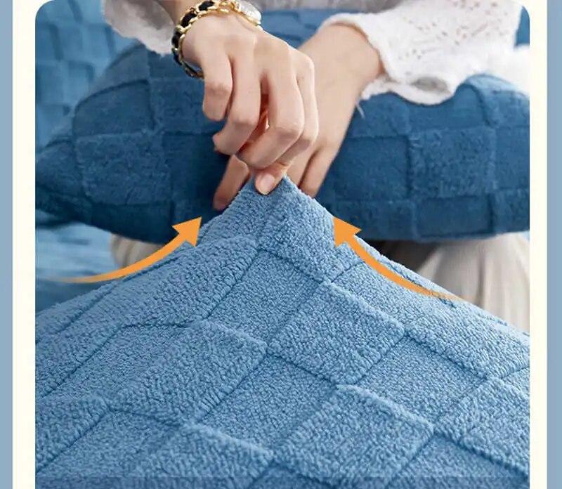 Husă de canapea durabilă, anti-alunecare, lavabilă, anti-zgârieturi, în formă de L, husă de canapea de colț Huse de perne pentru canapea