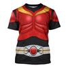 Japanese Anime Kamen Rider Whirlwind 3D Printed T-Shirts Men's And Women's Cosplay T Shirt Summer Street Fashion Sports Tops