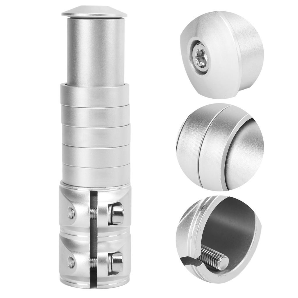 Bike Fork Stem Extender Aluminium Alloy sy Installation   Handlebar Riser for Mountain Road Bikes