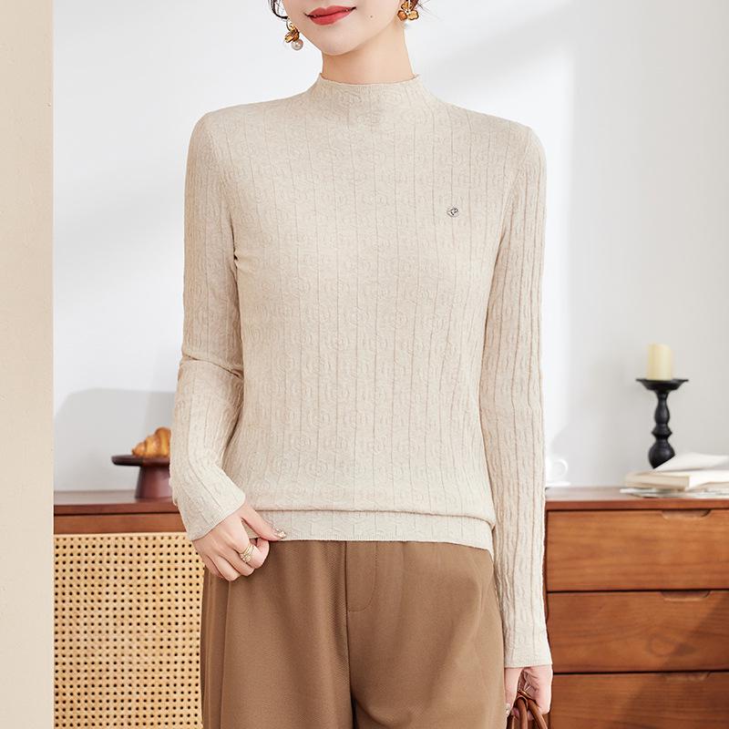 2025 New Winter Knit Sweater for Middle-aged Women - Stylish Base Layer