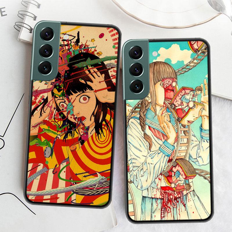 New Shintaro Horror Cartoon Kago Phone Case For Samsung A15 A25 A35 A55 Galaxy A70S A50S A30S A30 A40 A71 A51 A41 A31 A21 A11 A0