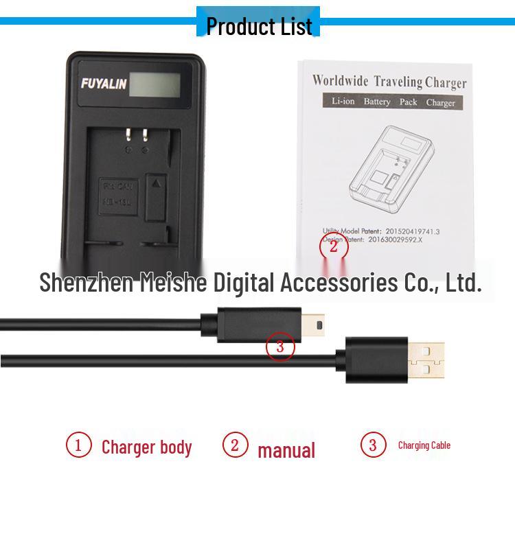 NB-13L Charger for Canon G1X Mark II, N100, G5, G7X, G9X Mark II, SX620