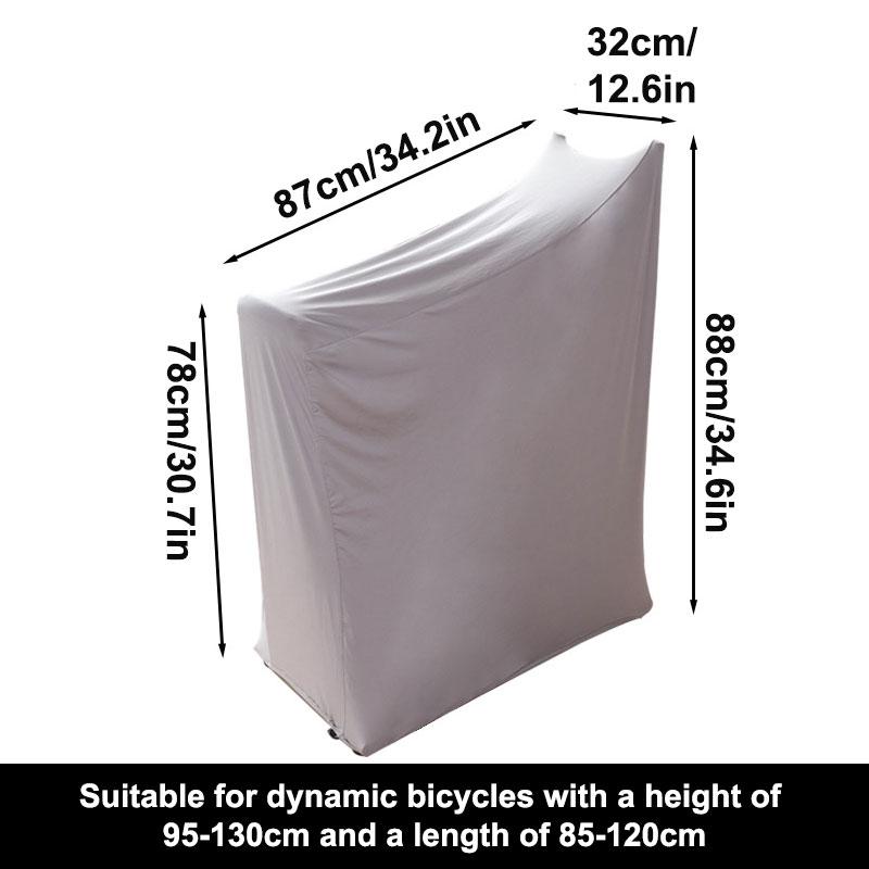 Stretchy Spinning Bike Cover Bicycle Dustproof Protective Cover For Indoor Exercise Fitness Sports Equipment