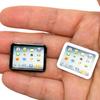 1:12 Laptop Computer Pad Toy Dollhouse Miniature Toy Kitchen Room Decoration