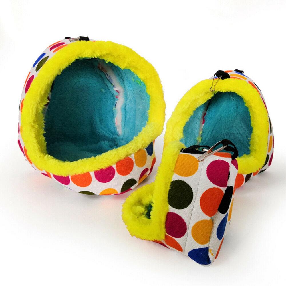 Winter Warm Sleeping Bag Cage Hut House Hammock Bird Bed Tent Parrot Toy