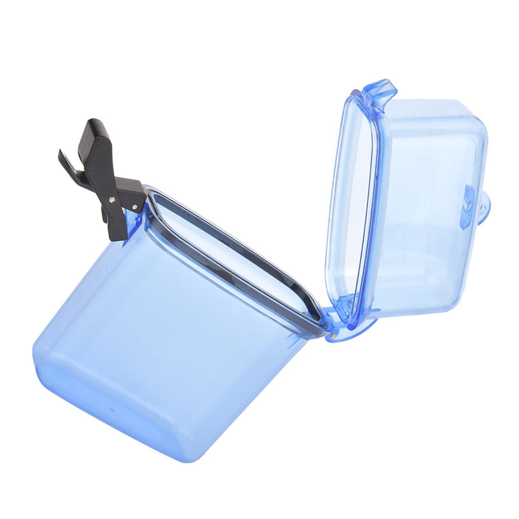 Plastic Transparent Underwater Kayak Sealing Box with Rope Hook for Surfing Canoe Kayak