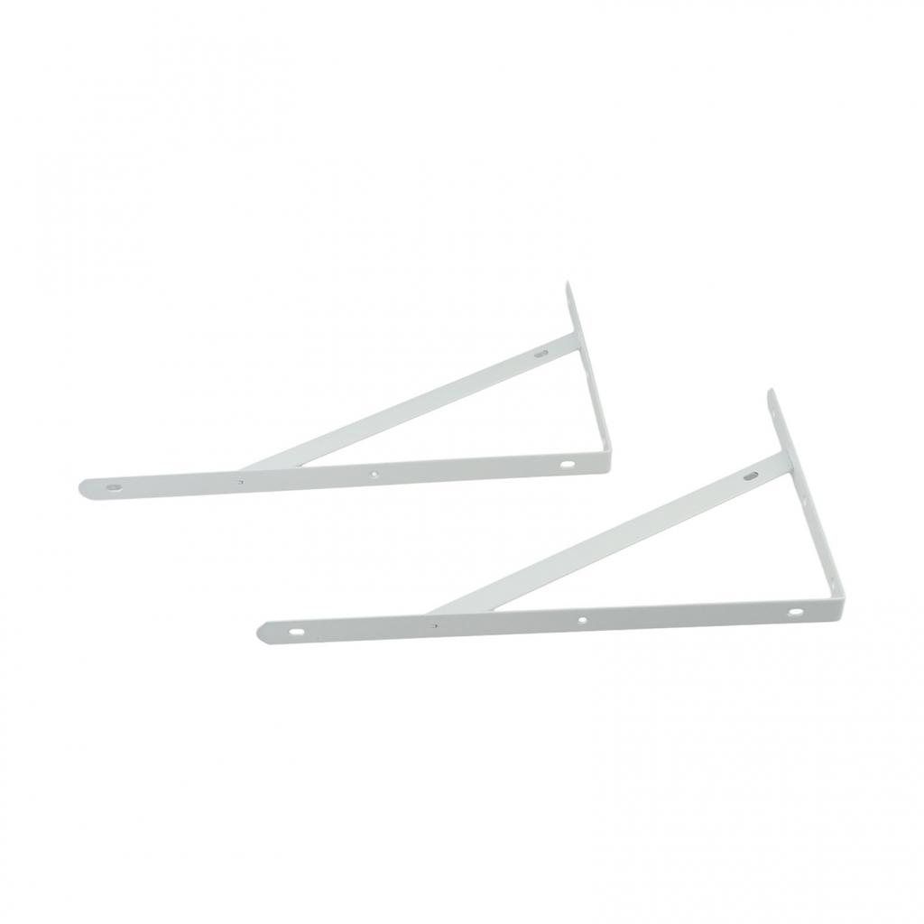 For 2 X Metal Shelf Bracket L Shape Thickened Corner Shelf Right Angle Bracket