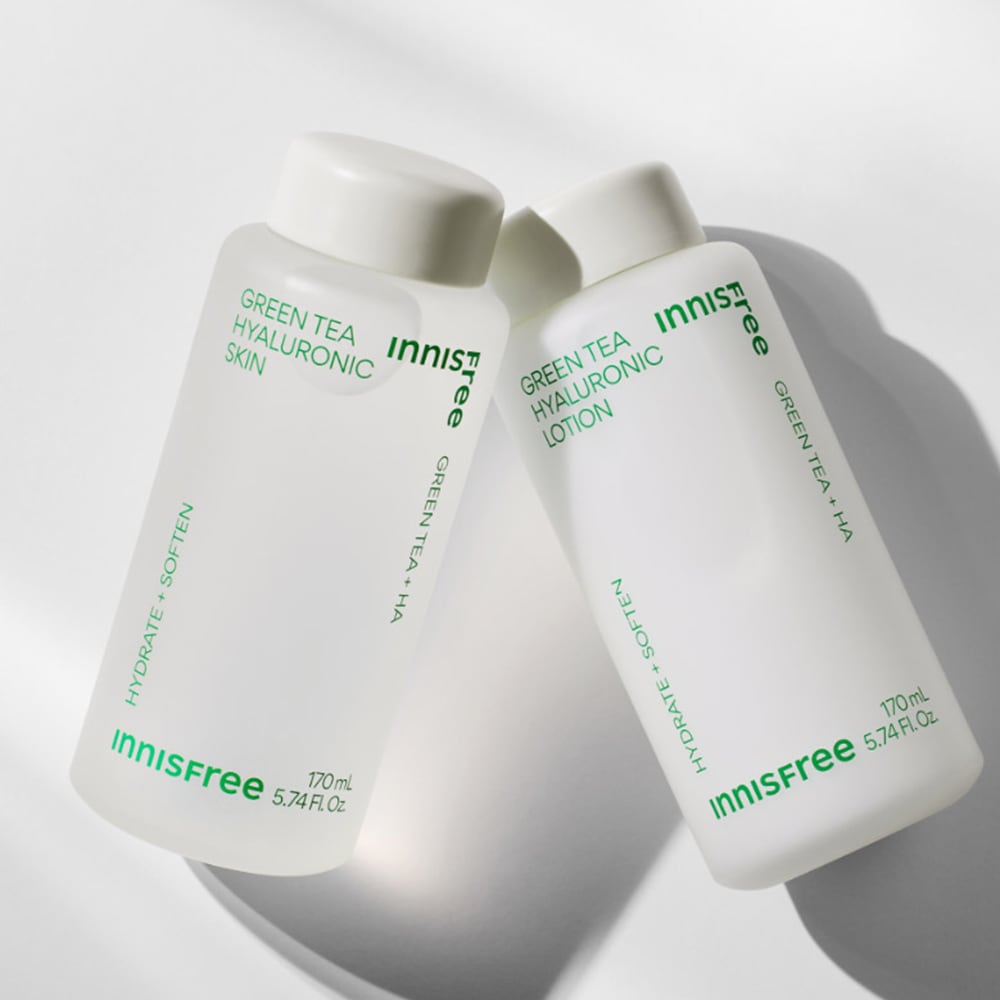 

[Innisfree] Green Tea Hyaluronic Acid Skin Care Set