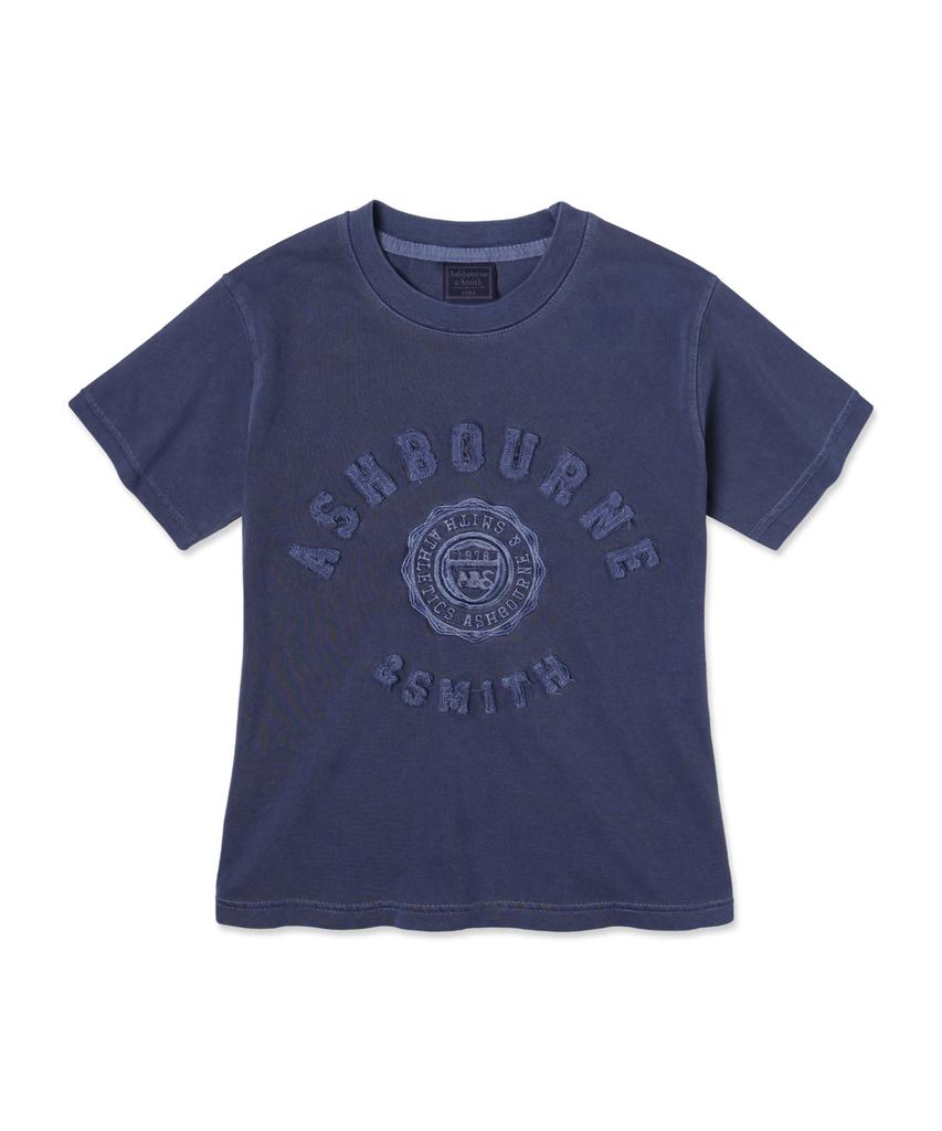 Aeswibon&Seumiseu [Women] Athl Pigment Short Sleeve T-Shirt Ash1006_Dark Blue