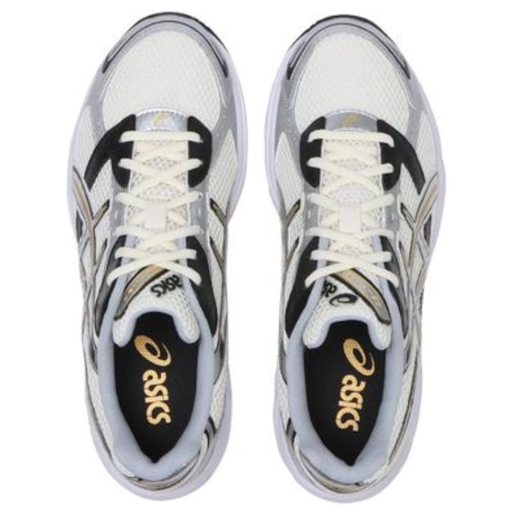 Asics Gel 1130 Cream Black Silver Unisex Sneakers Pure-Silver 1203A582-100