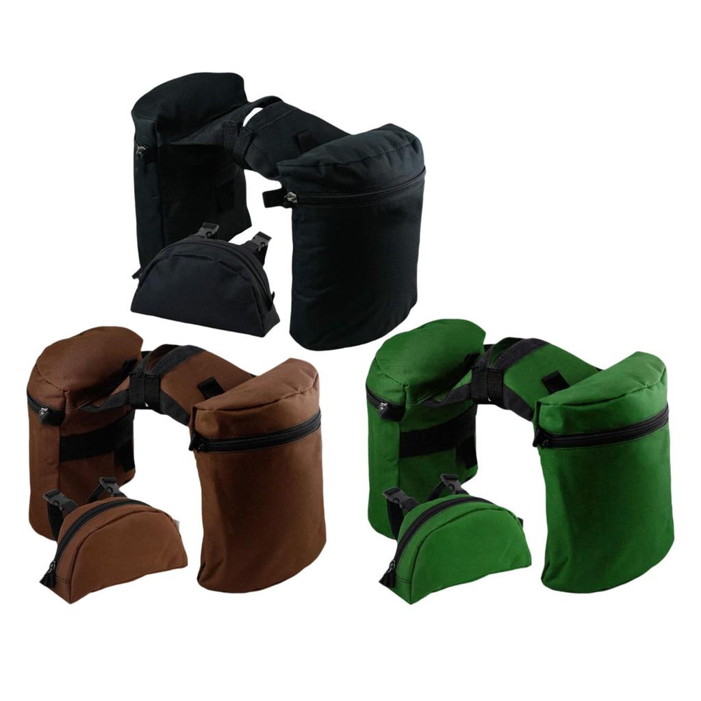 Taška na roh Pommel Pocket Combo Stylový Outdoor Přenosné Jezdecké sporty Jízda na dlouhé vzdálenosti Praktická taška na koně Sedlová taška