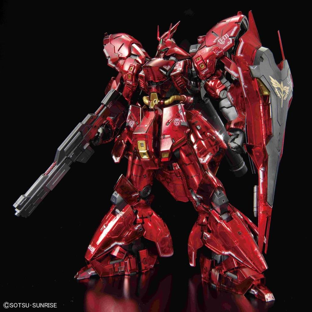 RG 1/144 Gundam Base Exclusive Sazabi [Mechanical Core Plated] Mobile Suit Gundam: Char's Counterattack Pre-Colored Plastic Model