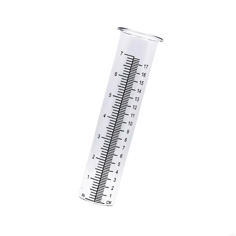 Innovative Rain Gauges Cold Resistant Gauges Glass Rain Meter Easy to Use for Precise rain Trackings in Any Soil Type
