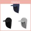 Summer Sunscreen Shoulder Cape Baseball Cap With Waterproof And Breathable Polyester For Outdoor Activities