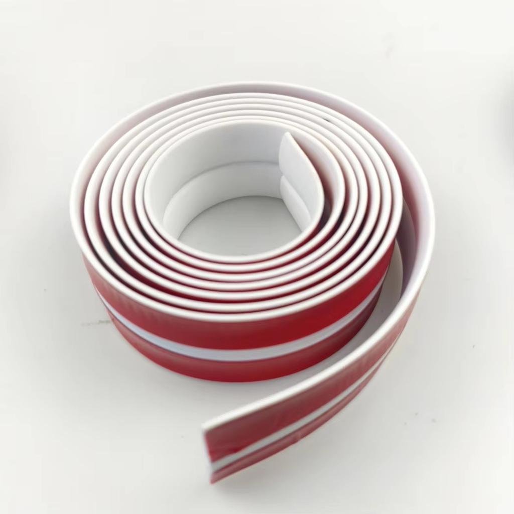 1PC 1M/2M Self Adhesive Wall Corner Protector Flexible Peel&Stick Caulk Strip Floor Transition Strip,Prevents Wall Damage
