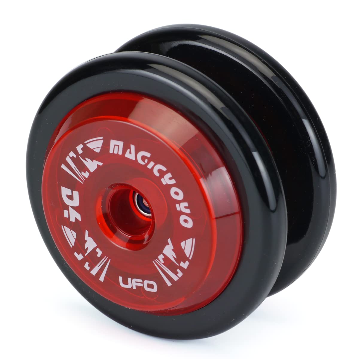 

Spin Gear UFO with Plastic Bearings x Beginner s Yo-Yo (Black Red)