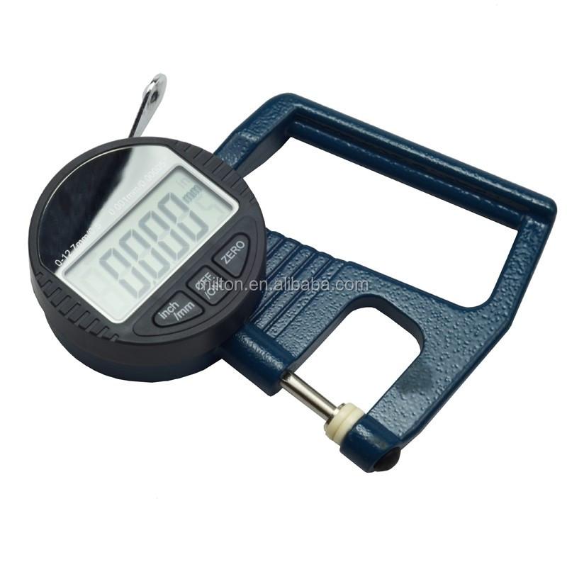 0.01/0.001mm Electronic Thickness Gauge 12.7mm Digital Micrometer Thickness Meter Micrometer