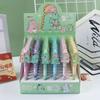 48pcs Cartoon Gel Pen Cartoon Dinosaur Stickers Creative Ink Gel Pen Cartoon Promotional Gifts Office Supplies, Creative 0.5 Black School Statione