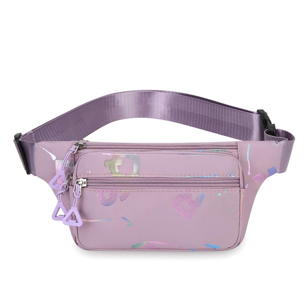 Women's Sporty Fashion Belt Bag: Versatile Crossbody & Running Fanny Pack with Phone and Wallet Compartments