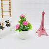 Artificial Rose Potted Plant For Wedding Photography And Home Decoration