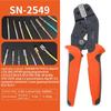 Crimping Tool,Zhushan SN-2549 AWG28-18 Crimper PH2.54/ 2.54/2.8/3.0/3.96/4.8/KF2510/JST Terminals