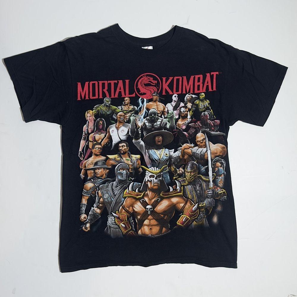 

Винтажная футболка Marvel Comics Mortal Kombat Видеоигра Унисекс Футболка XXXL