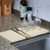 Silicone Dish Drying Mat Heat-resistant Dish Drain Pad Eco-friendly Washbasin Dry Mat  Sink