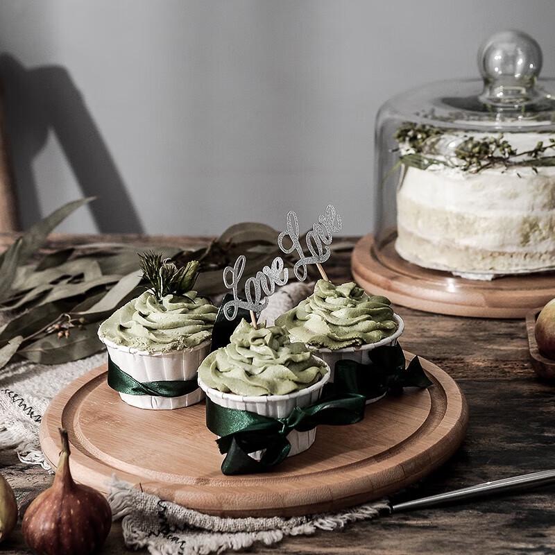 Glass Cake Stand with Dome Lid