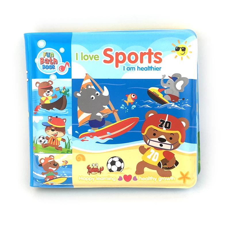 

Водонепроницаемая детская книжка для купания из ЭВА: Устойчивая к разрывам детская водная игрушка для экспорта