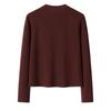 100% Pure Cashmere Thickened Crew Neck Single-Breasted Cardigan—Casual Autumn/Winter Fashion Sweater