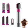 5-in-1 Hot Air Comb Automatic Curling Iron Curling Straight Dual-use Multi-function Hair Styling Comb Electric Blow Drying