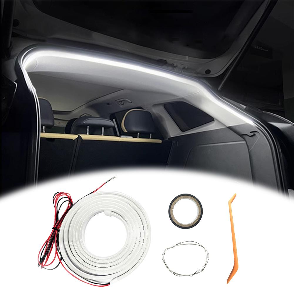 LED Automatic Tail Box Light Self Adhesive Auto Sensor Tail Light Strip Atmosphere Light Strip for Sedan SUV Hatchback Pickup