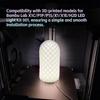 LED-Lampen-Kit 001 für Bambu Lab H2D/X1/P1P/A1 Mehrfarbig Fernbedienung RGB, für Anycubic Makeronline 3D-Drucker Licht DIY-Hardware Modellteile USB