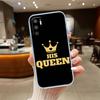 King queen Girl Phone Case for Motorola Edge 20 30 S30 40 50 Fusion Lite Plus Pro Ultra Neo One Action Zoom Hyper Power Macro Vision