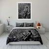 Rock Concert Guitarist Art Bedding Duvet Cover Set Duvet Cover Pillowcases  (1*Duvet Cover 2*Pillowcases, without duvet insert)