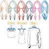 YOUOWO Travel Hangers, Portable 12-Piece Set with 1 Clothesline, Foldable Travel Hanger Set for Travel, Business Trips, and More, Convenient and Light