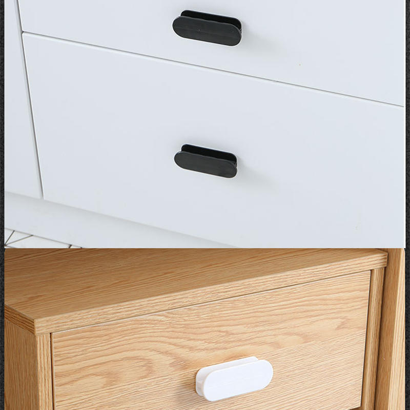 2PCS Self Adhesive Auxiliary Handle for Kitchen Cabinet Door Pulls Cupboard Drawer Wardrobe Home Tool-Easy Install