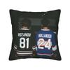 Heated Rivalry Hollander Queer Hockey Square Pillow Cases  Cushion Cover Custom Polyester Decorative Pillowcover for Bed xcm