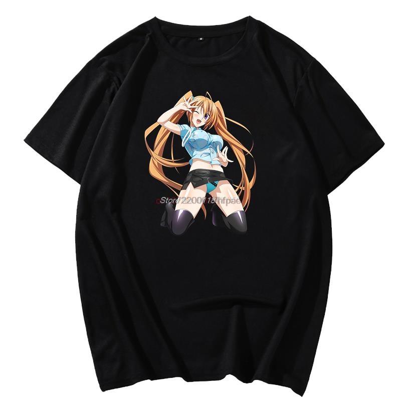 Irina Shidou Imouto Rias Gremory High School Hentai Girl Graphic T Shirts Cotton Short Sleeve T Shirt New Shirts And Tshirts