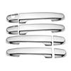 Decoration Door Handle Cover For Toyota Yaris 2006-2011 Vitz XP90 Cars Accessories Chrome Silver Carbon Fiber Exterior Styling