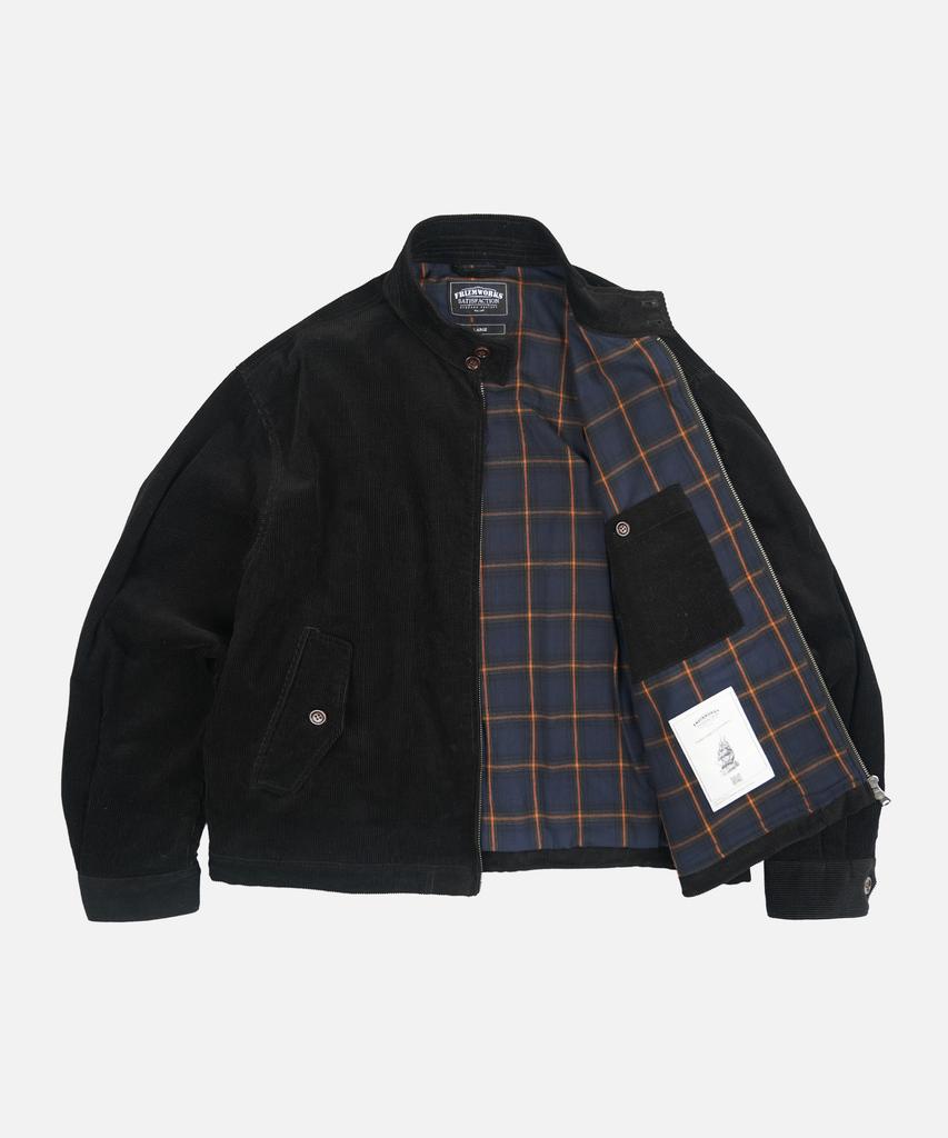FRIZMWORKS Corduroy Buddy Harrington Jacket _ Black