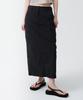 Woman Women'S Cargo Maxi Skirt [Black]