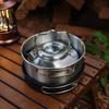 Stainless Steel Kettles Outdoor Camping Kettles Aluminum Water Portables Pots for Outdoor Hiking Backpacking